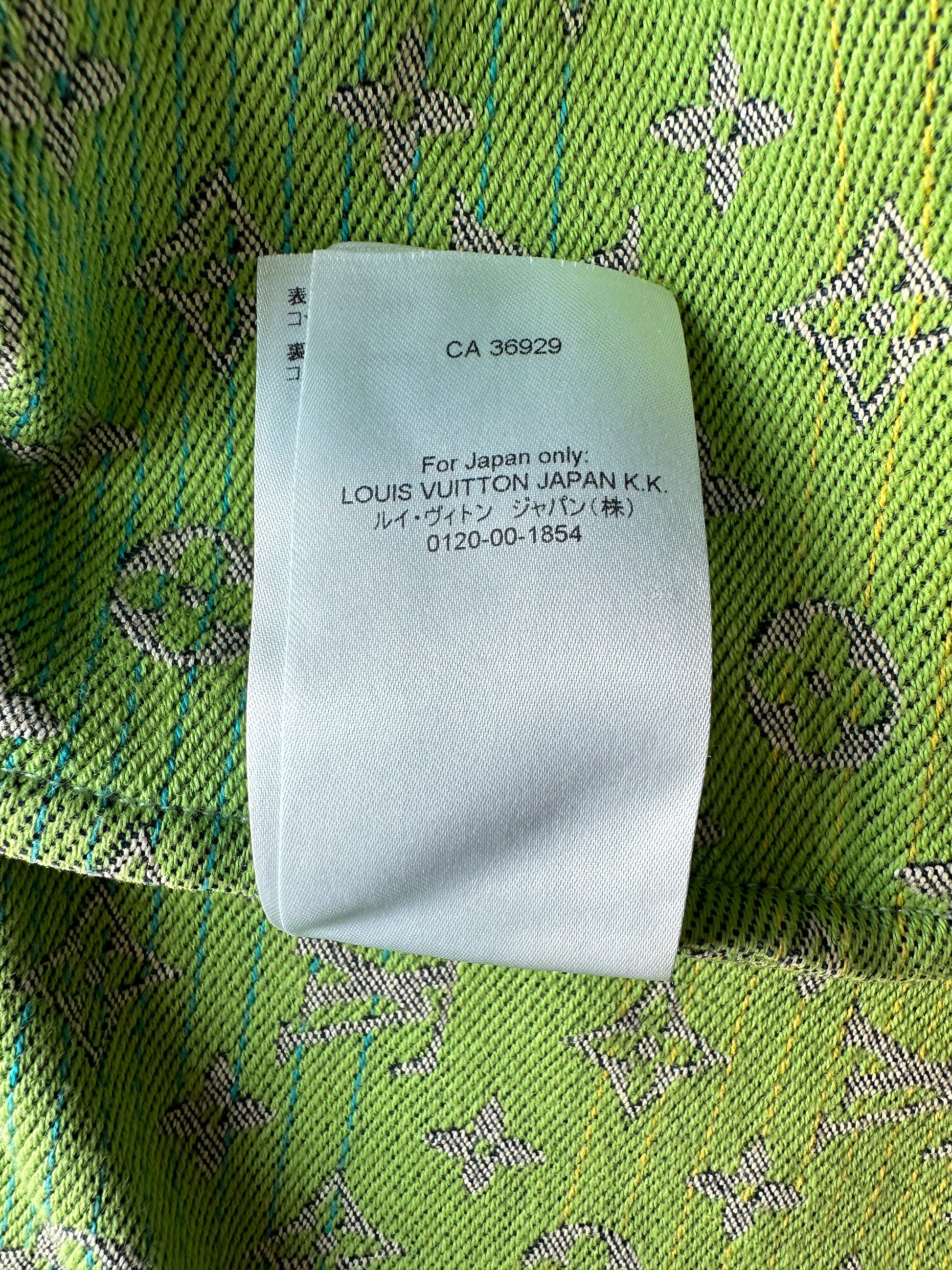 Louis Vuitton 2020 LV Monogram Denim Shirt w/ Tags - Blue Casual Shirts,  Clothing - LOU742748