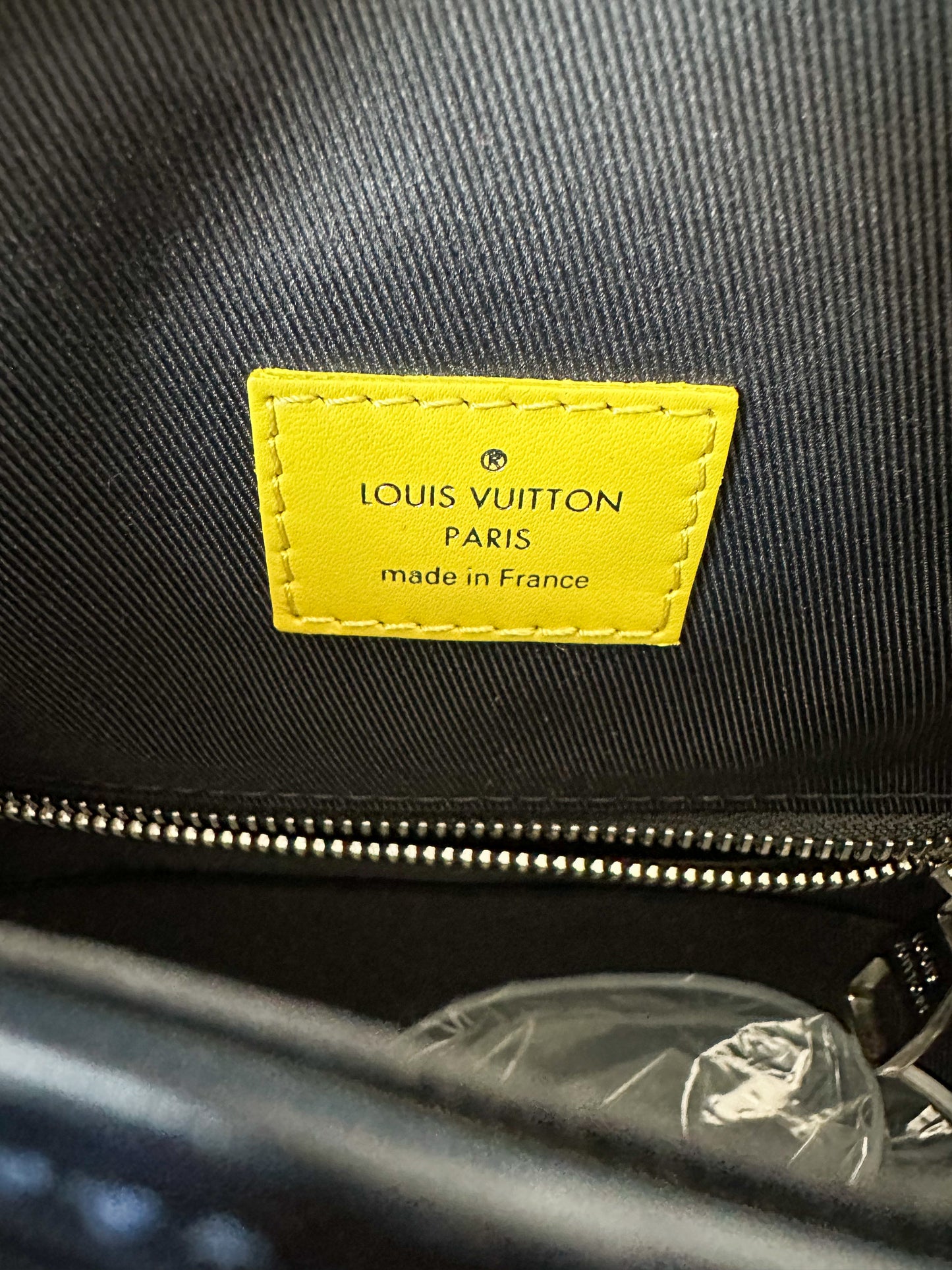 LOUIS VUITTON CHRISTOPHER EPI LEATHER WITH DAMIER