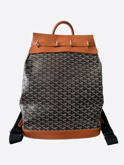 Goyard Brown Steamer Backpack