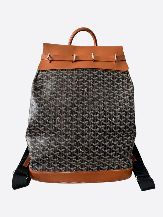 Goyard Grey Goyardine Cisalpin Backpack – Savonches