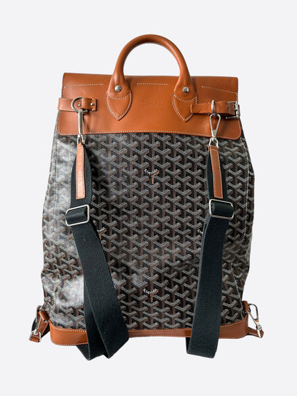 Goyard Brown Steamer Backpack