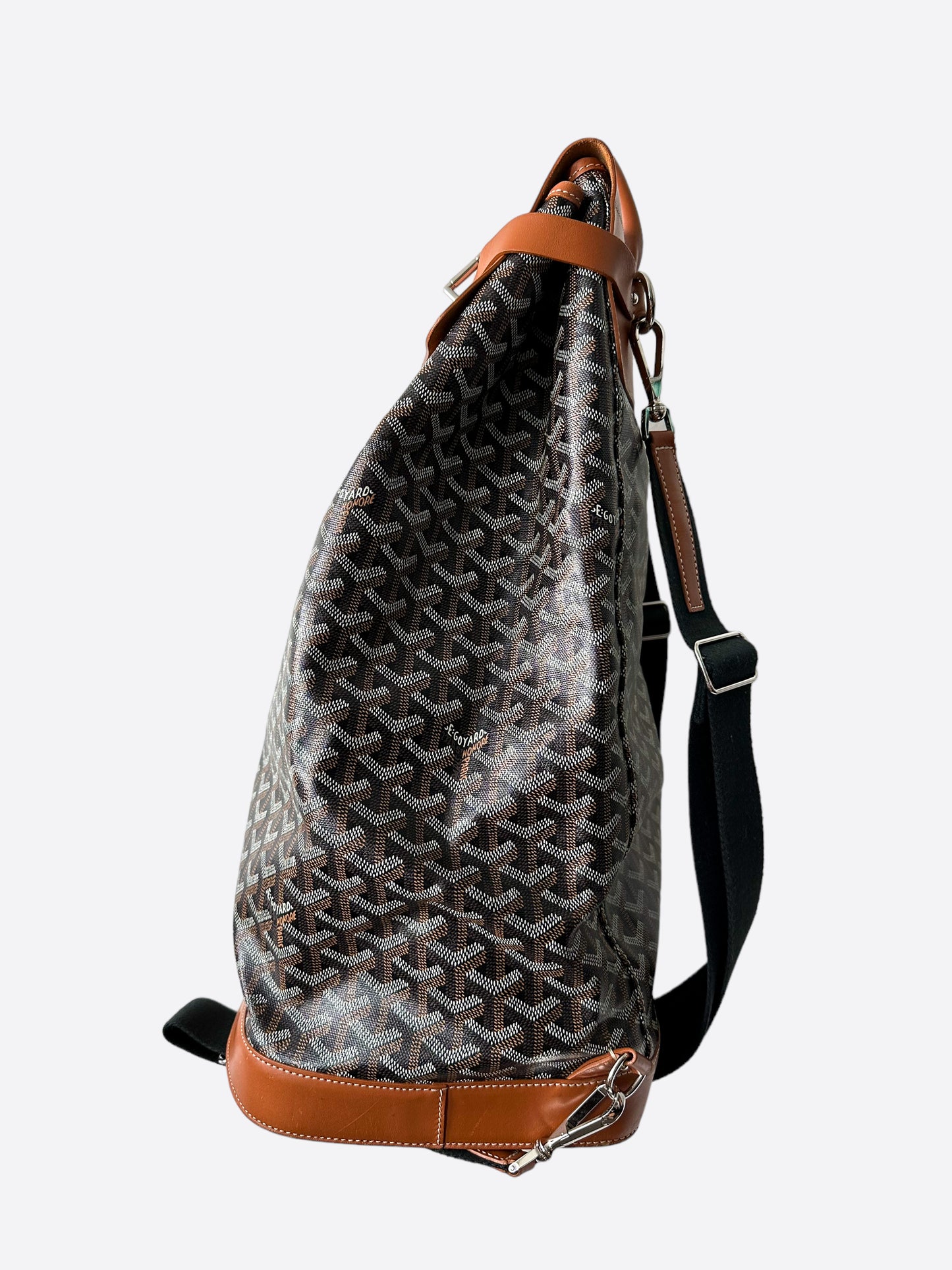 Goyard Steamer PM w/ Strap - Grey Backpacks, Handbags - GOY32692