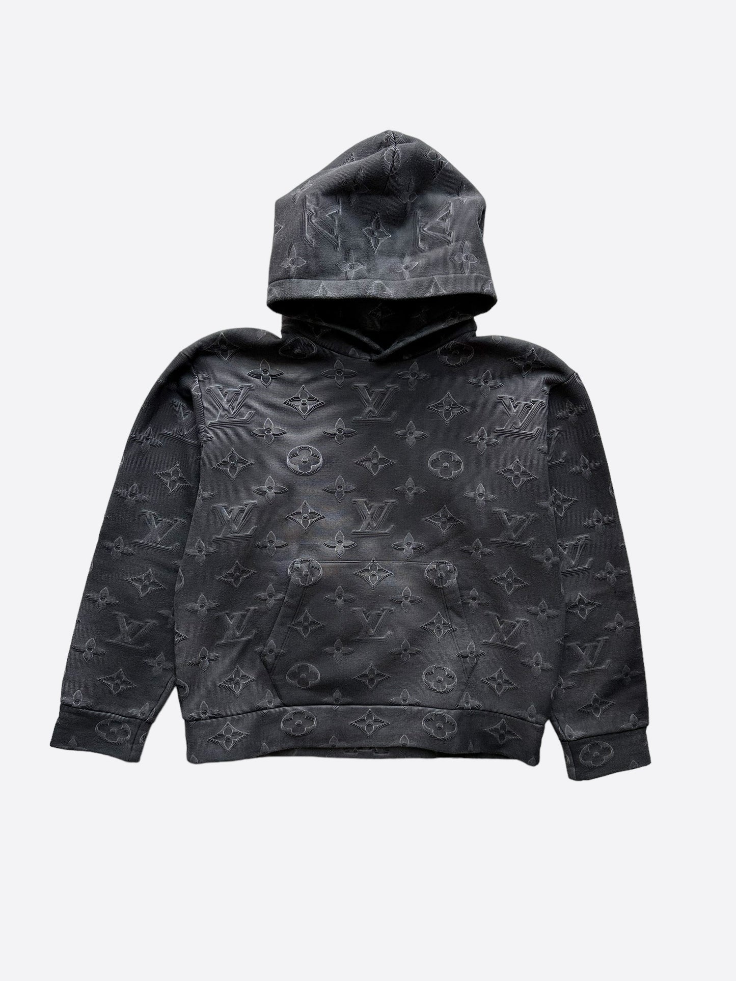 Louis Vuitton Grey 2054 Monogram Hoodie