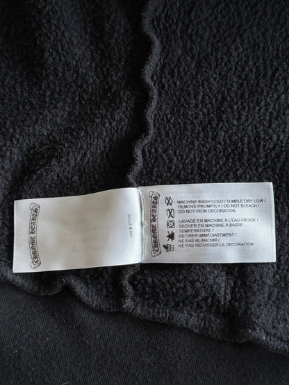 Chrome Hearts Black & Multicolor Cross Logo Kids Zip Up Hoodie