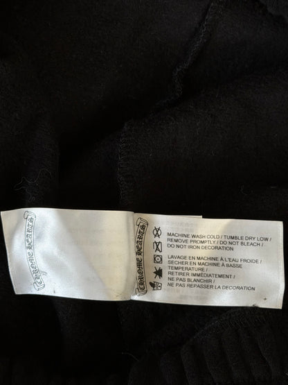 Chrome Hearts Black & White Logo Sweatpants