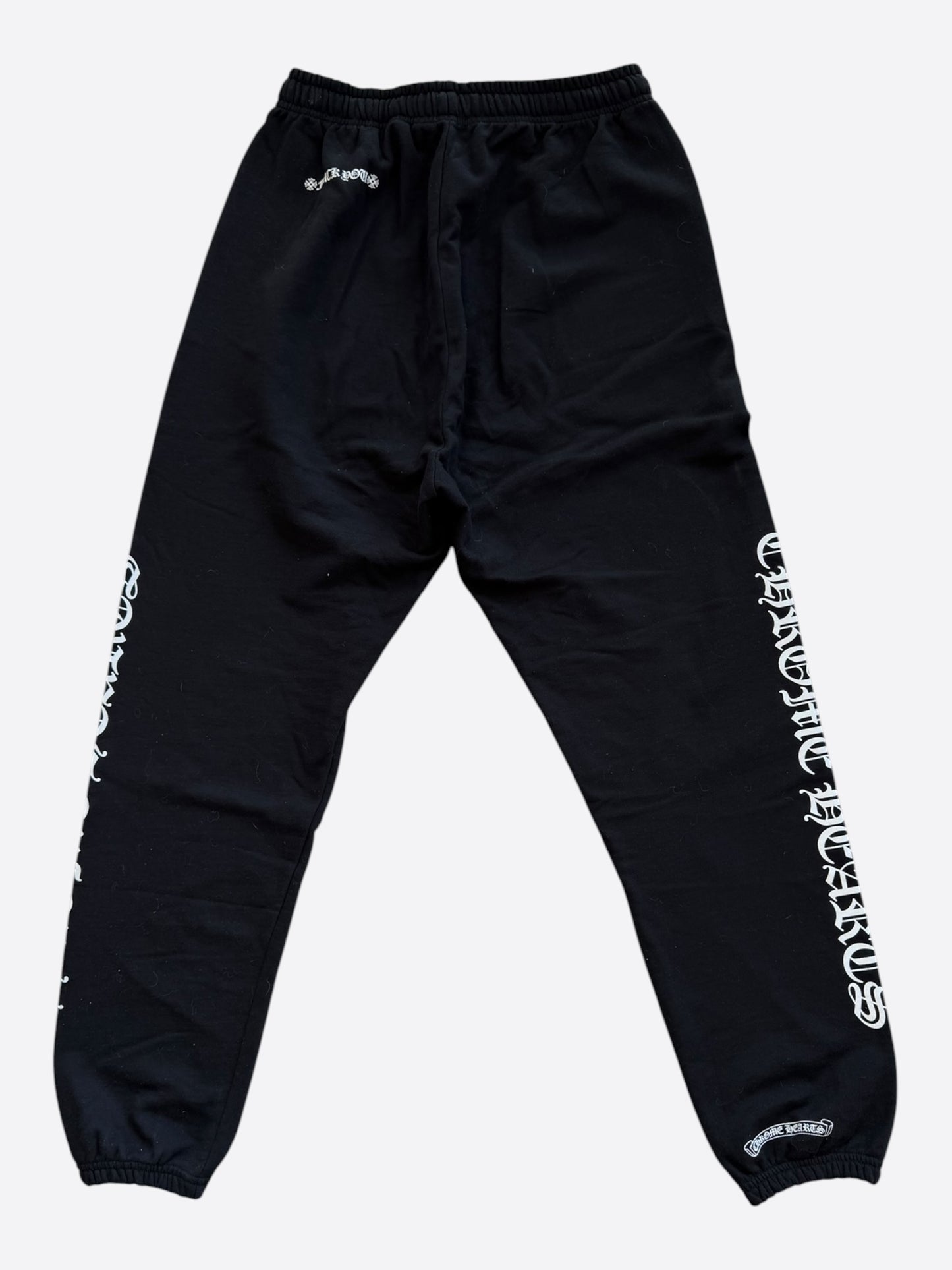 Chrome Hearts Black & White Logo Sweatpants