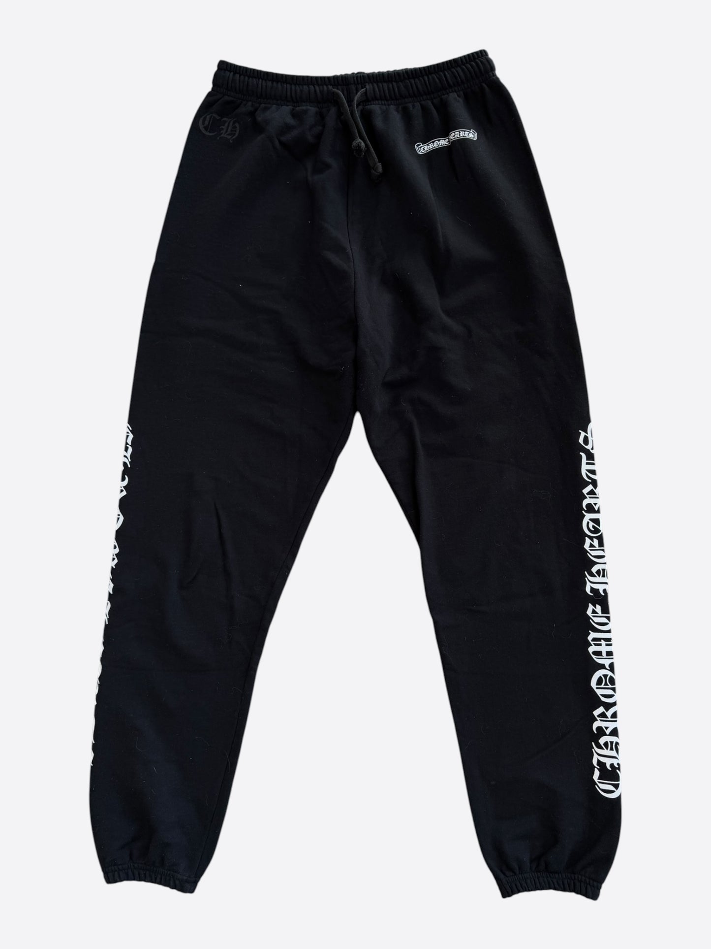 Chrome Hearts Black & White Logo Sweatpants