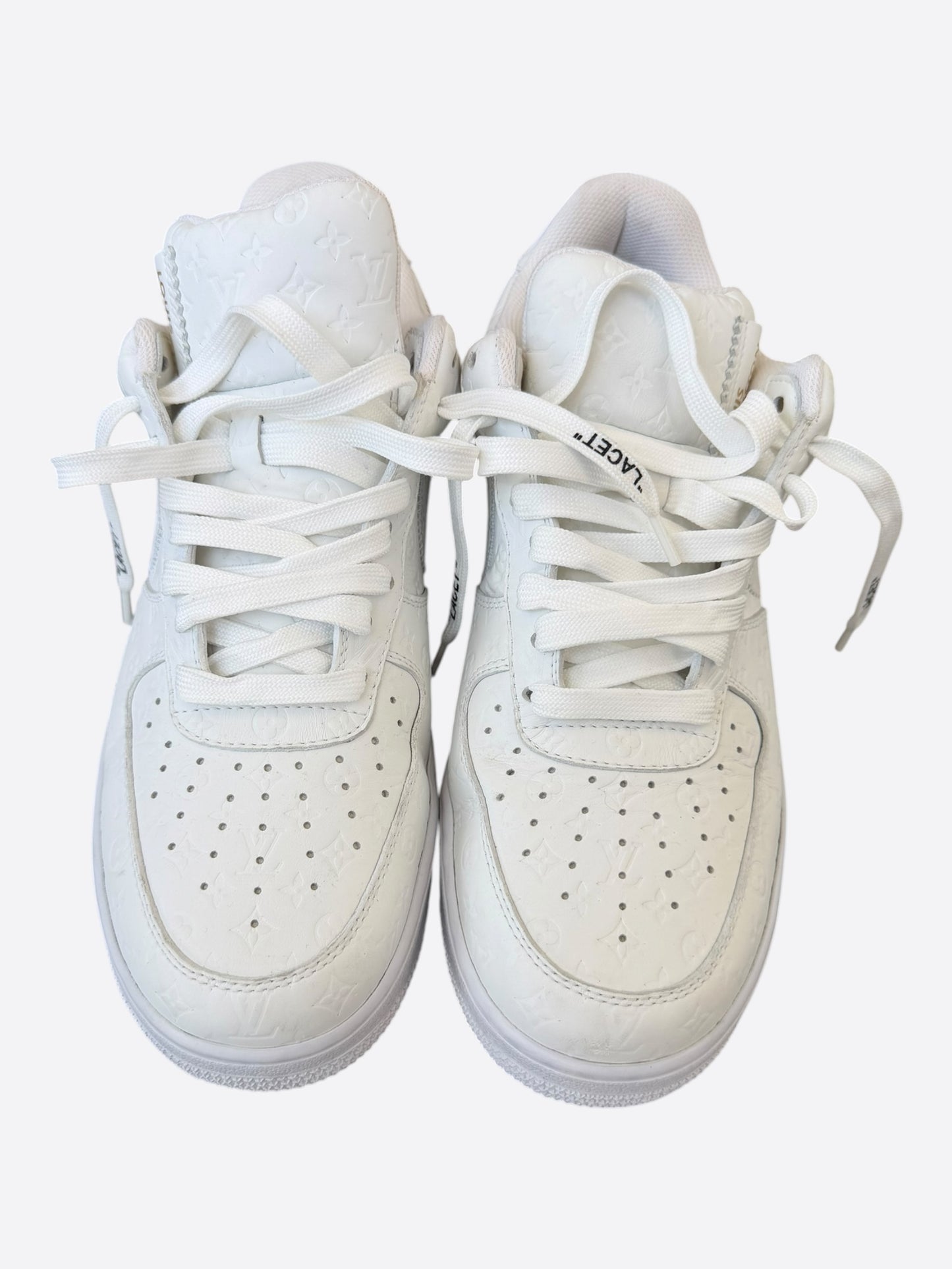 Louis Vuitton Nike White Monogram Air Force 1