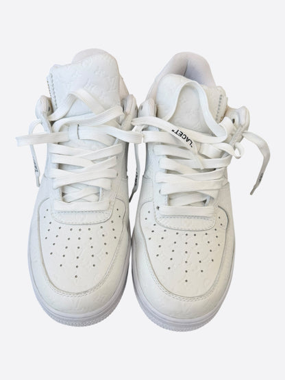 Louis Vuitton Nike White Monogram Air Force 1