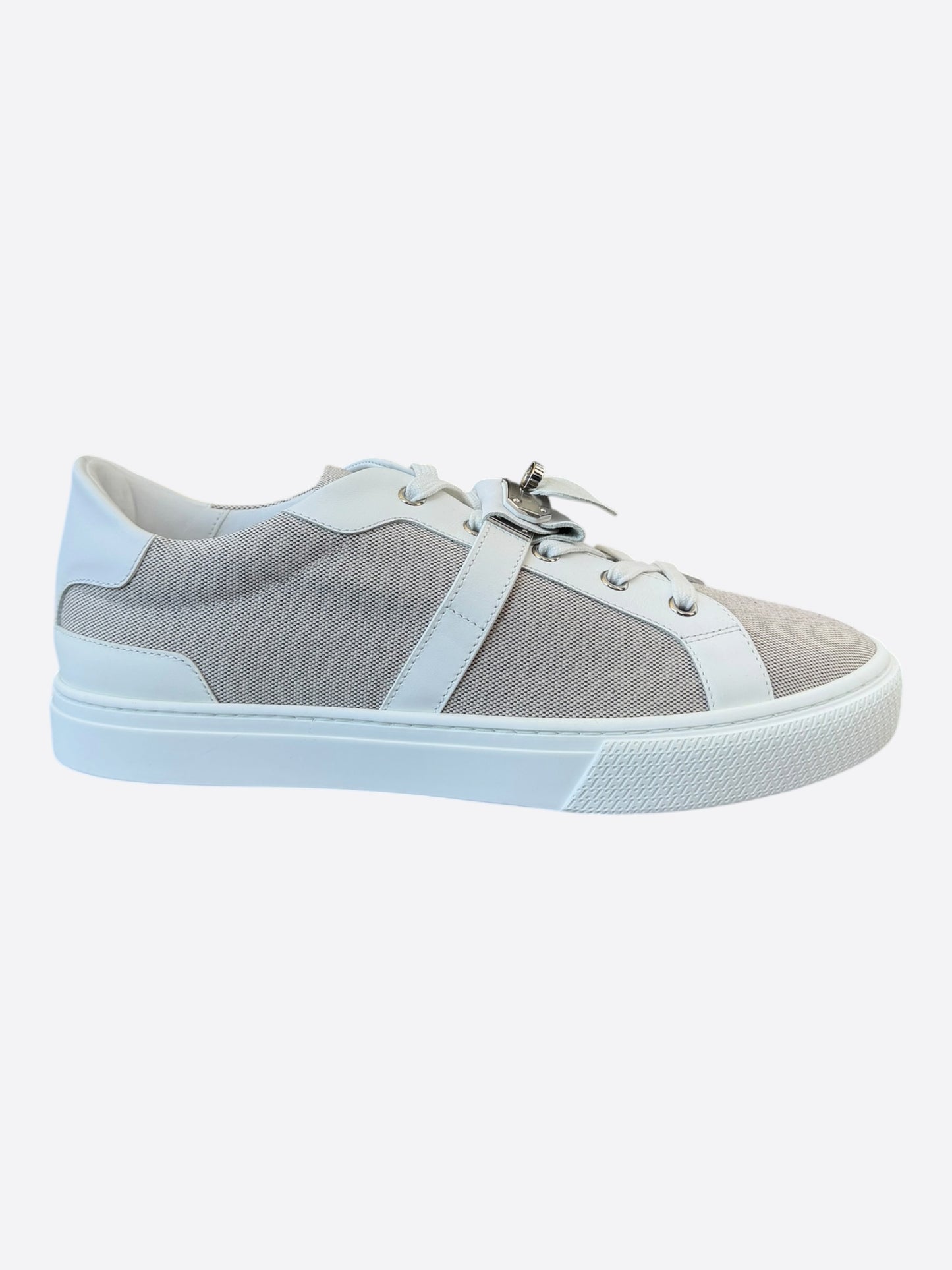 Hermes White & Grey Day Sneakers