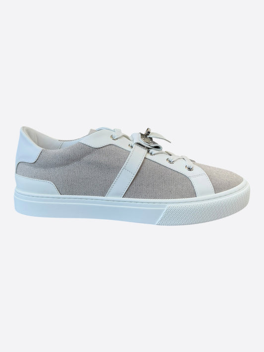 Hermes White & Grey Day Sneakers