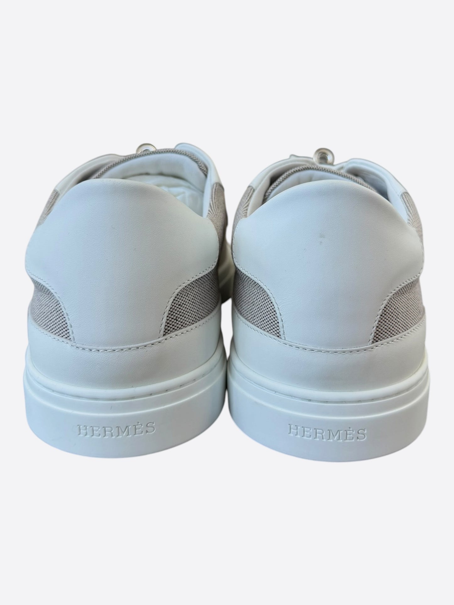 Hermes White & Grey Day Sneakers