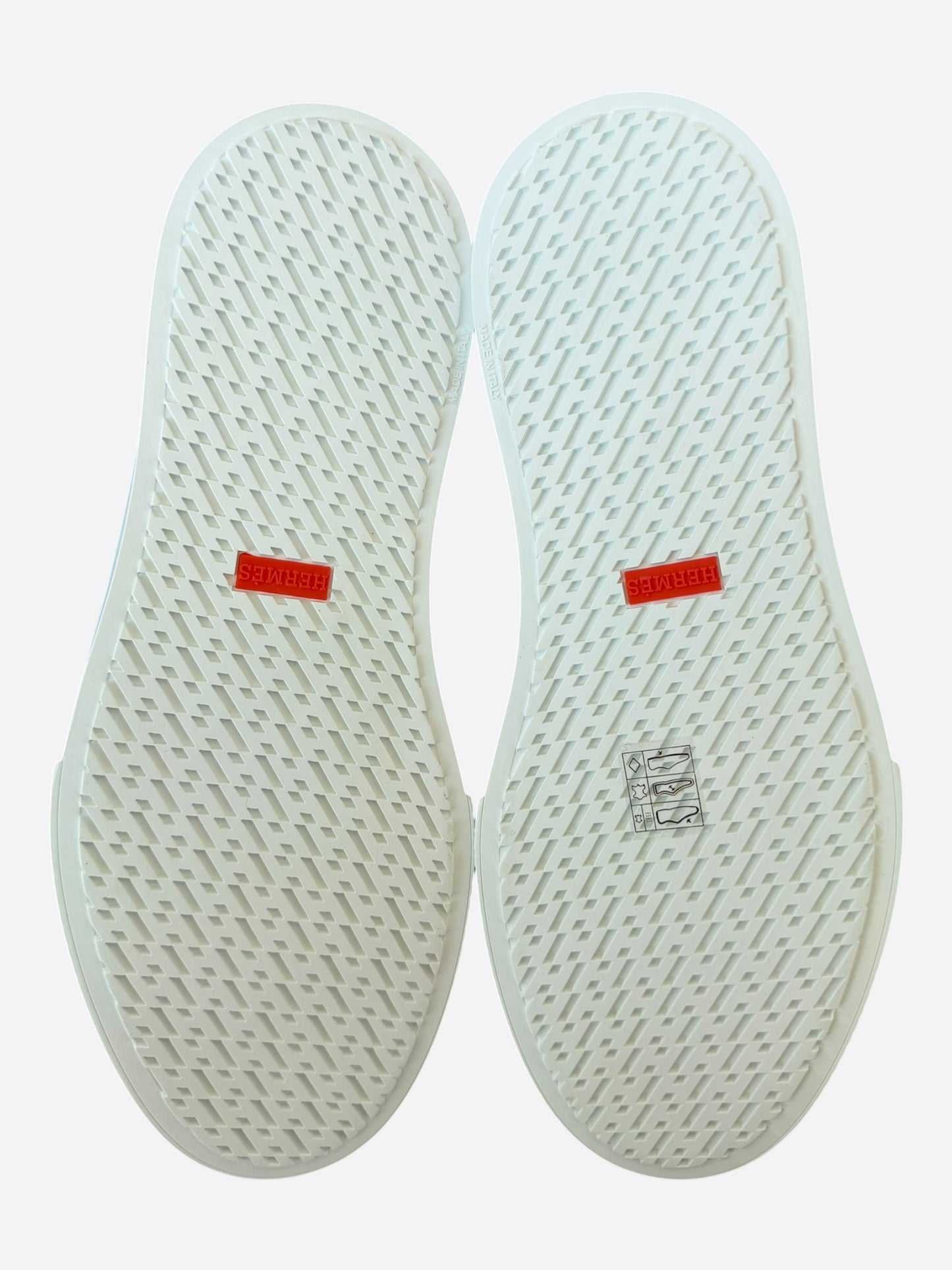 Hermes White & Grey Day Sneakers
