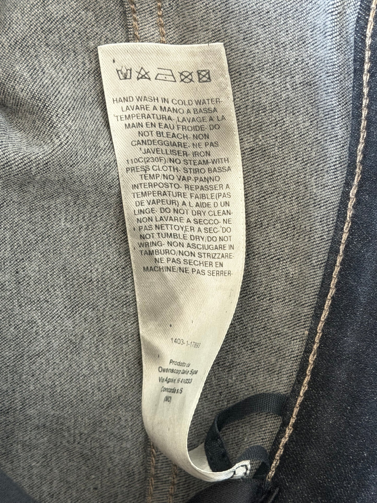 Rick Owens Black & White Destroyed Detroit Cut Jeans