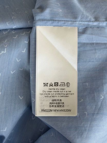 Louis Vuitton Blue LV Spread Damier Button Up Shirt