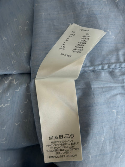 Louis Vuitton Blue LV Spread Damier Button Up Shirt