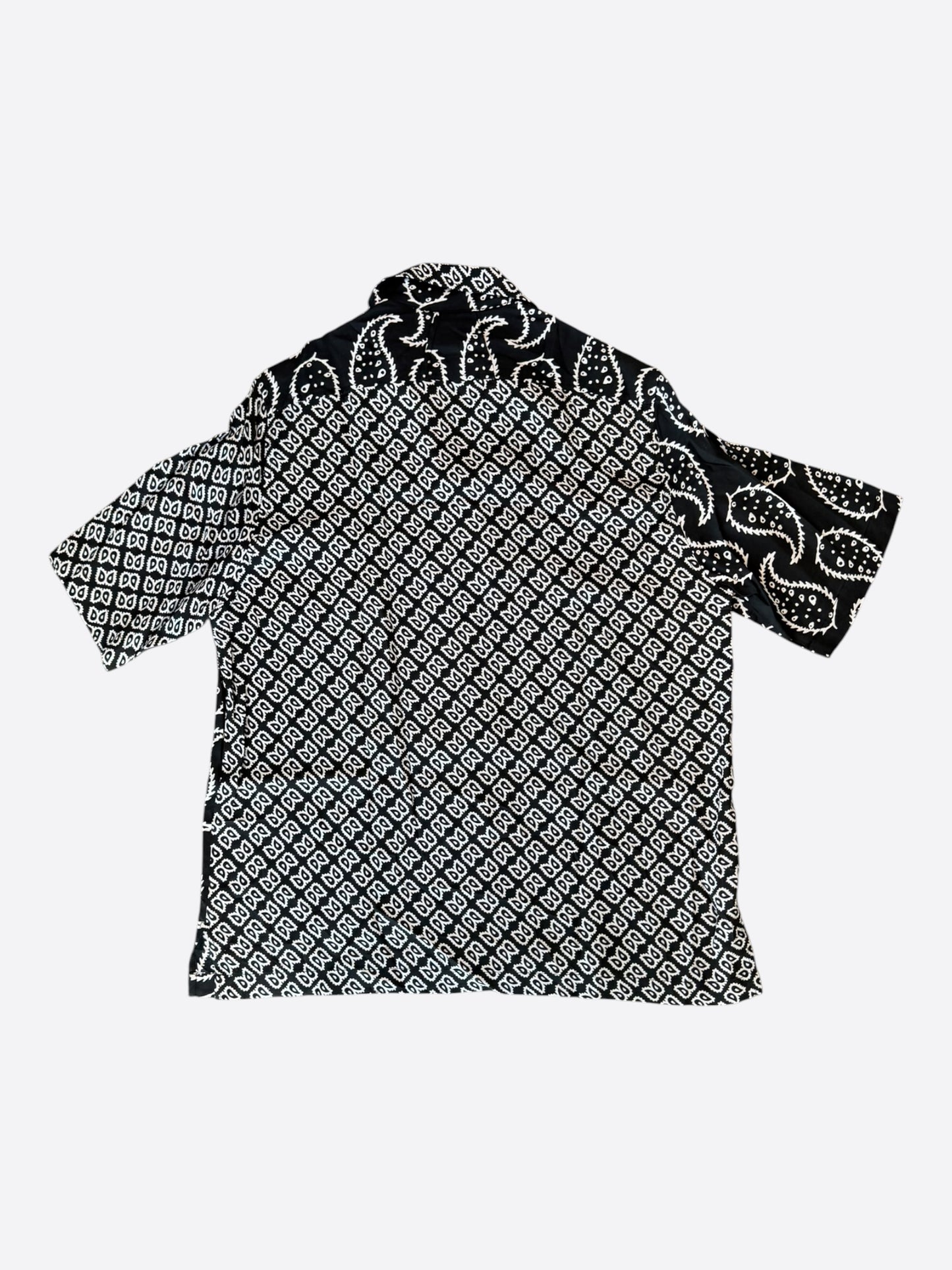 Rhude Black Paisley Bandana Button Up Shirt