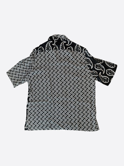 Rhude Black Paisley Bandana Button Up Shirt
