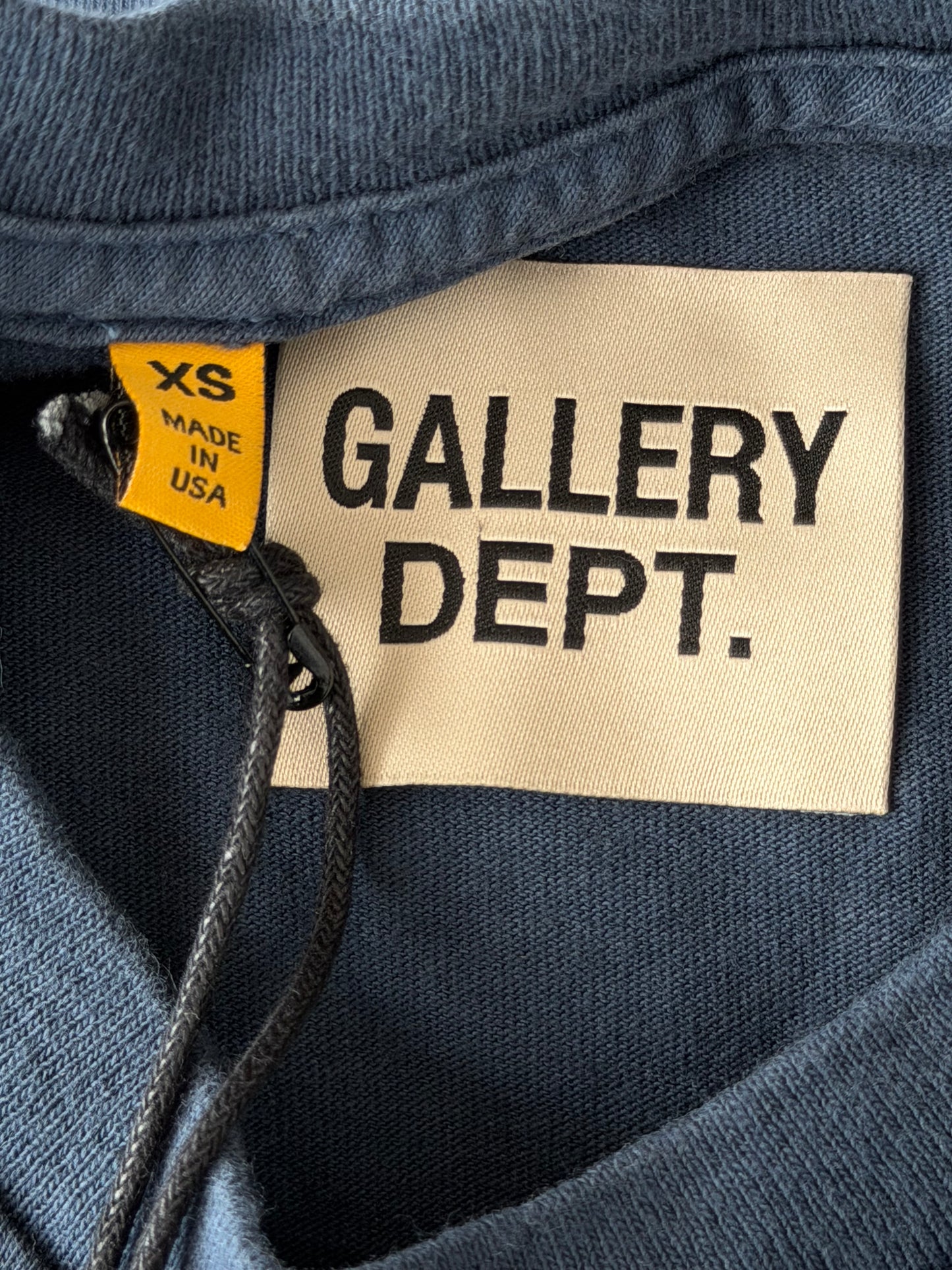 Gallery Dept Navy & Yellow Art Dept T-Shirt