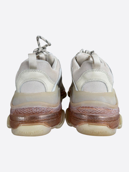 Balenciaga White Triple S Sneakers