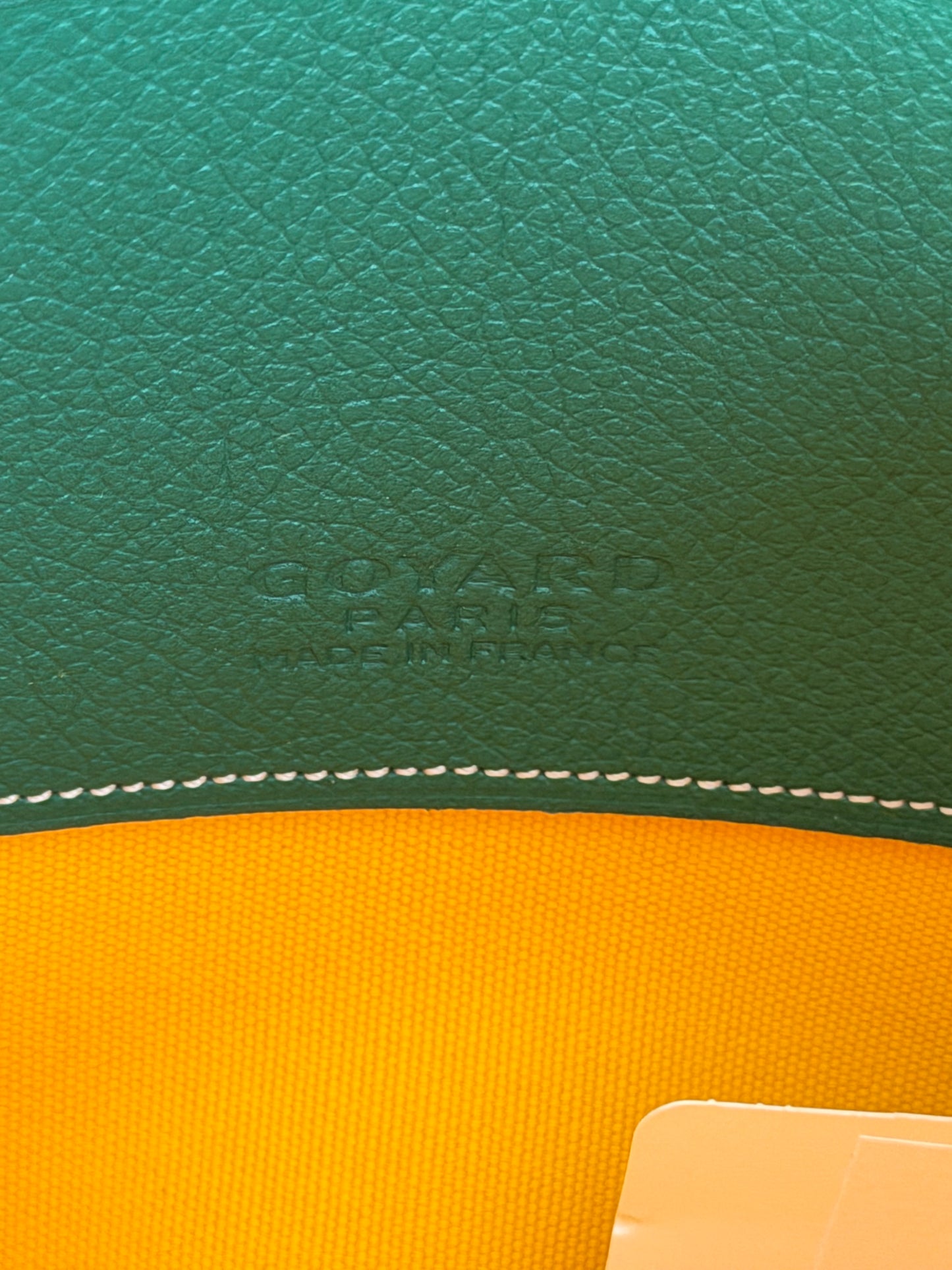 Goyard Green Senat PM Pouch