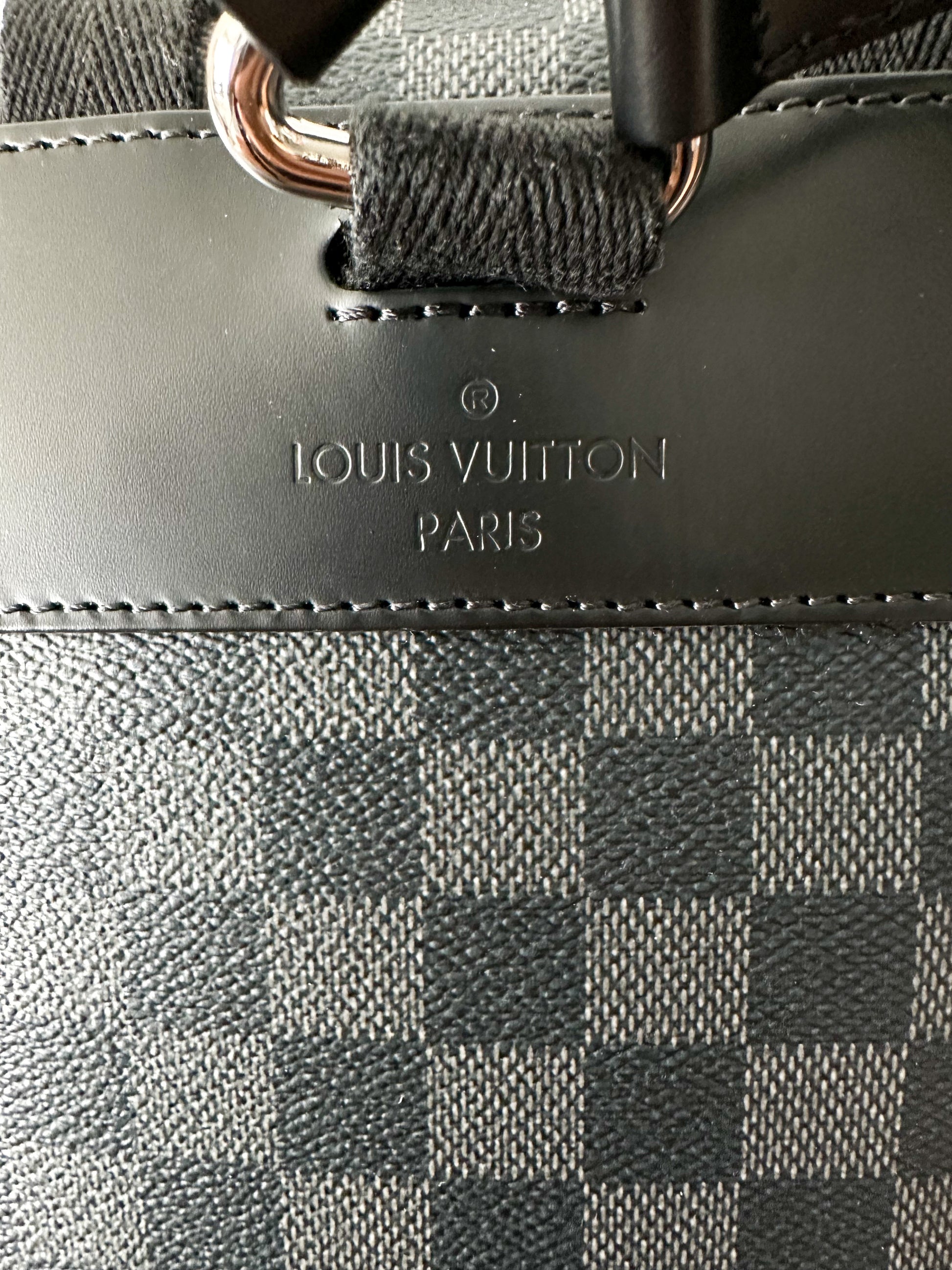 Louis Vuitton Christopher Damier Graphite Backpack S2578 men's bag
