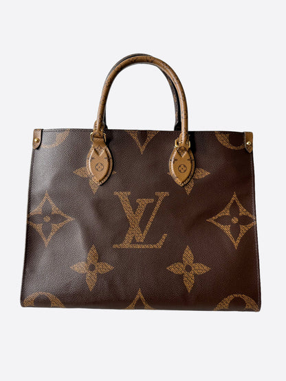 Louis Vuitton Brown Reverse Monogram On The Go MM