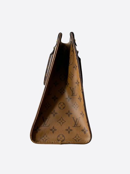 Louis Vuitton Brown Reverse Monogram On The Go MM