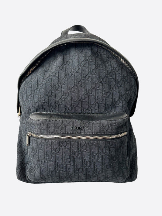 Dior Black Oblique Rider Backpack