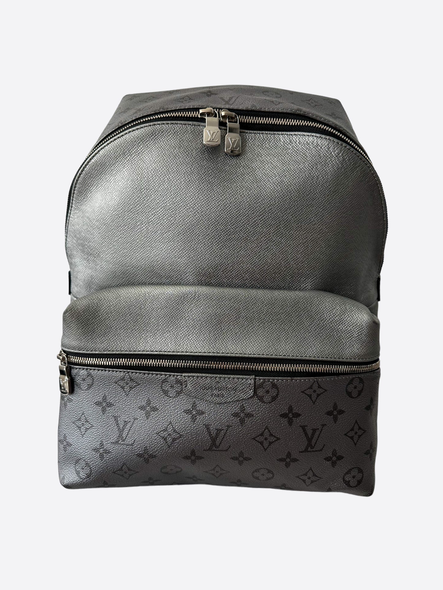 louis vuitton silver backpack