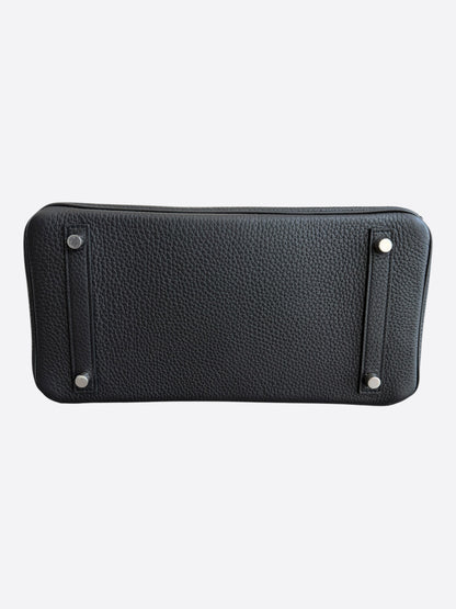 Hermes Black Togo & Palladium Hardware Birkin 30