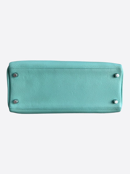 Hermes Tiffany Blue Togo & Palladium Hardware Kelly 28