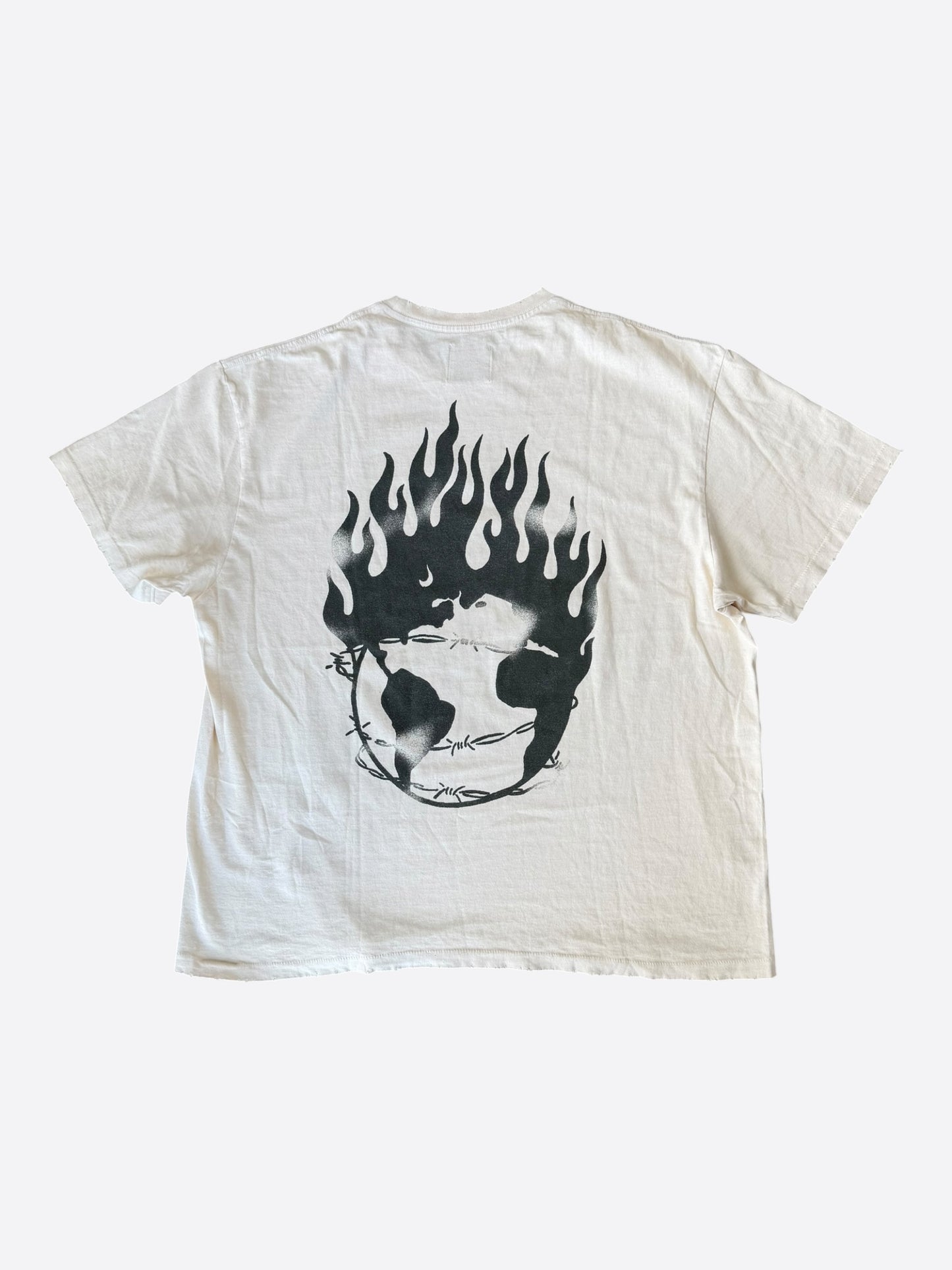 Gallery Dept Archival White ATK Illadox Graphic T-Shirt