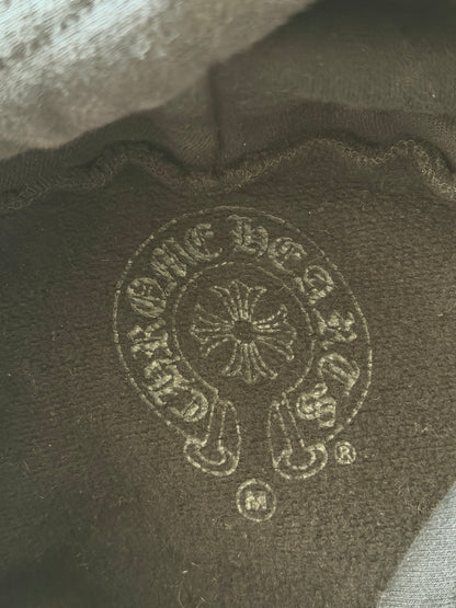 Chrome Hearts Black & White Horseshoe Logo Hoodie