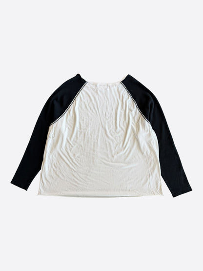 Enfants Riches Deprimes White & Black Classic Logo Longsleeve T-Shirt
