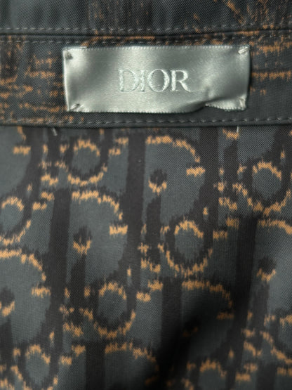 Dior Cactus Jack Dark Grey & Brown Desert Graphic Jacket