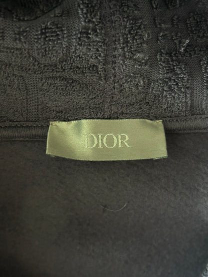 Dior Navy Oblique Towel Hoodie