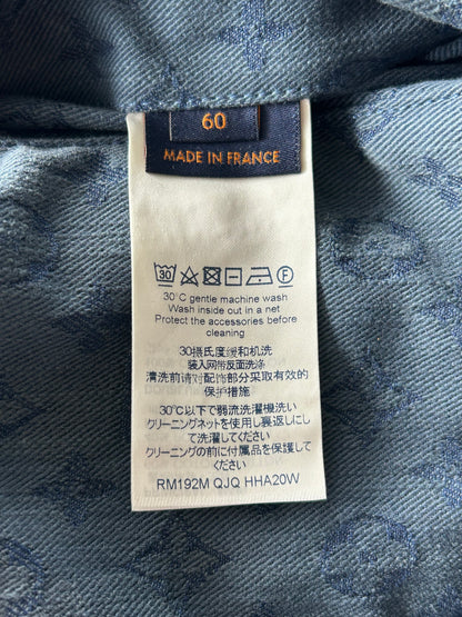 Louis Vuitton Blue Monogram Denim Jacket