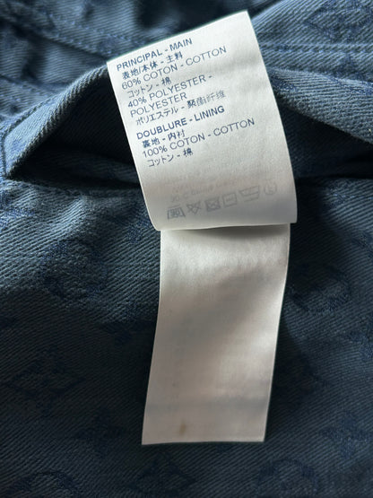Louis Vuitton Blue Monogram Denim Jacket