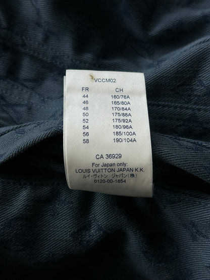 Louis Vuitton Blue Monogram Denim Jacket
