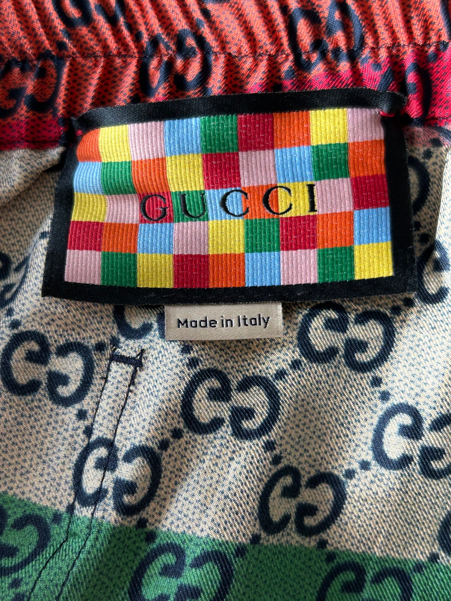 Gucci Multicolor GG Monogram Shorts