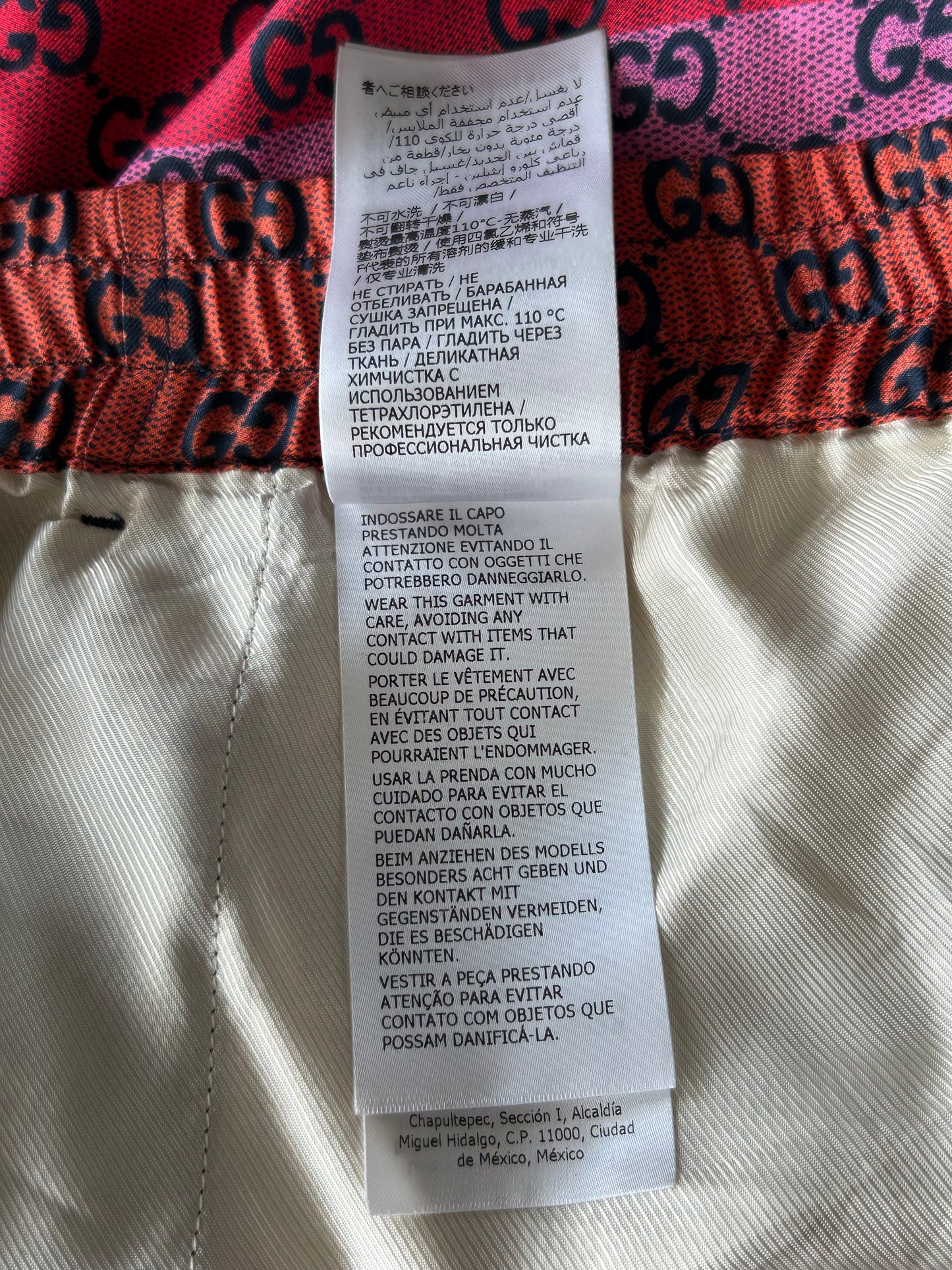 Gucci Multicolor GG Monogram Shorts