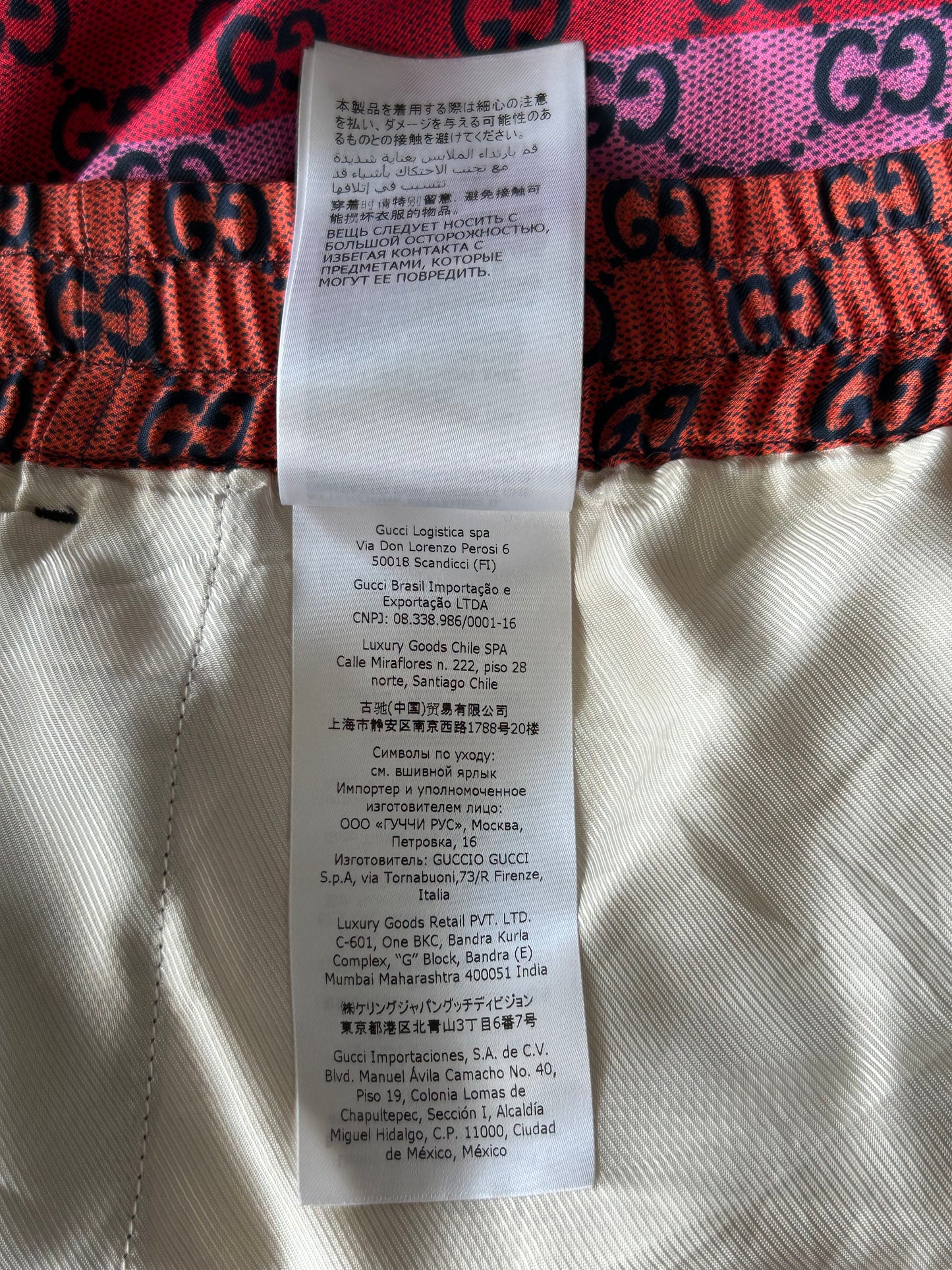 Gucci Multicolor GG Monogram Shorts