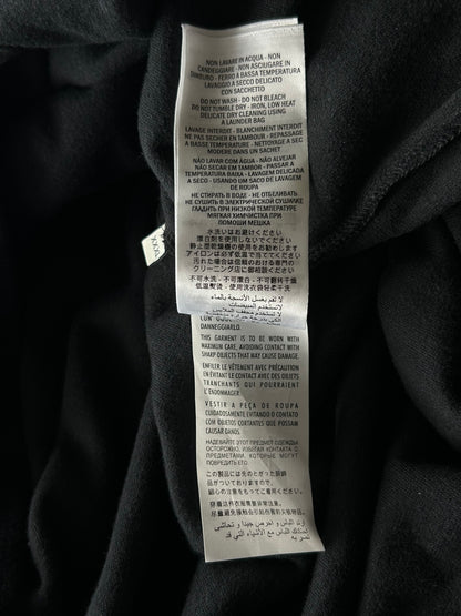 Gucci Black & Multicolor Chenille Velour Hoodie