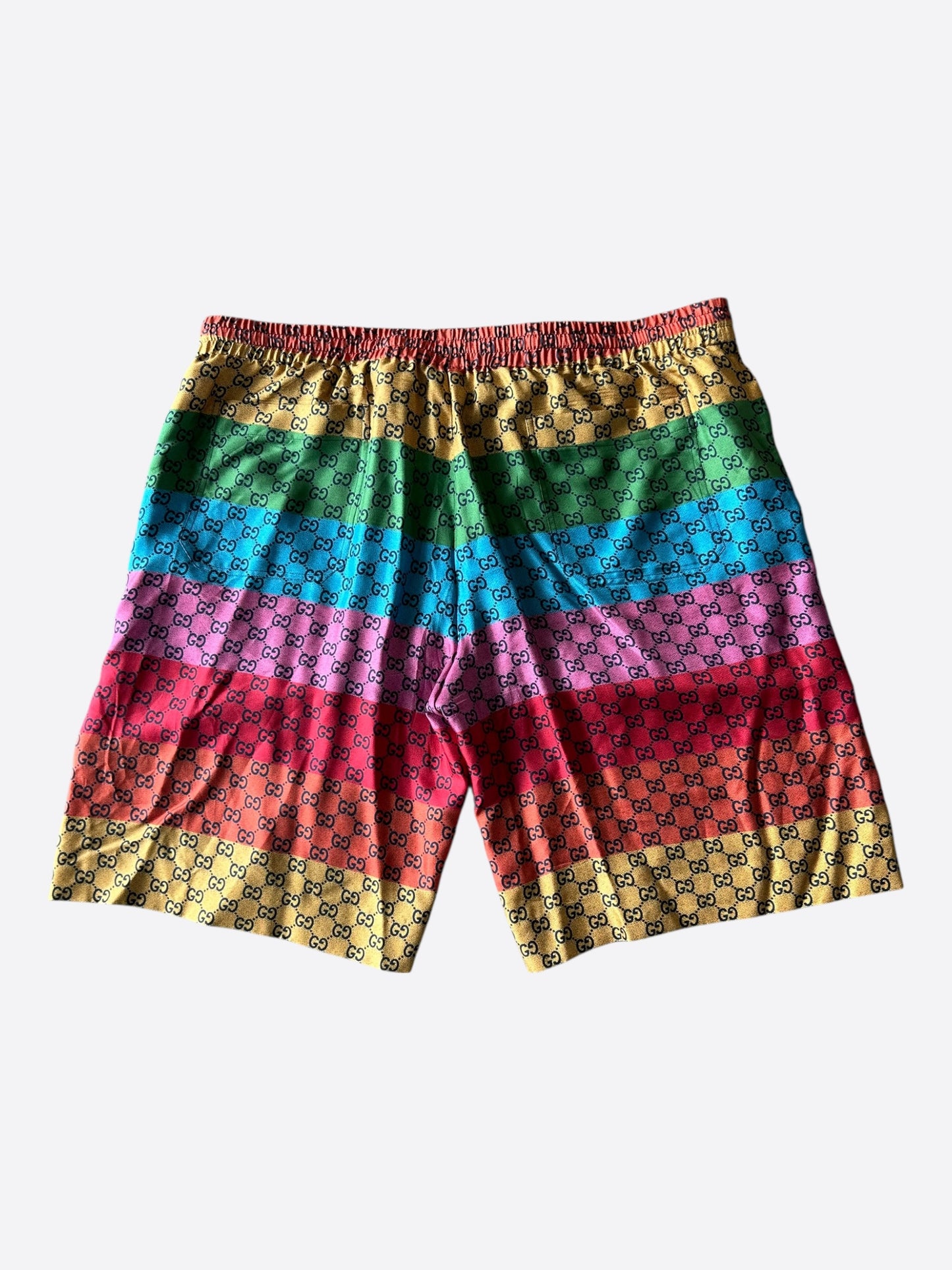 Gucci Multicolor GG Monogram Shorts