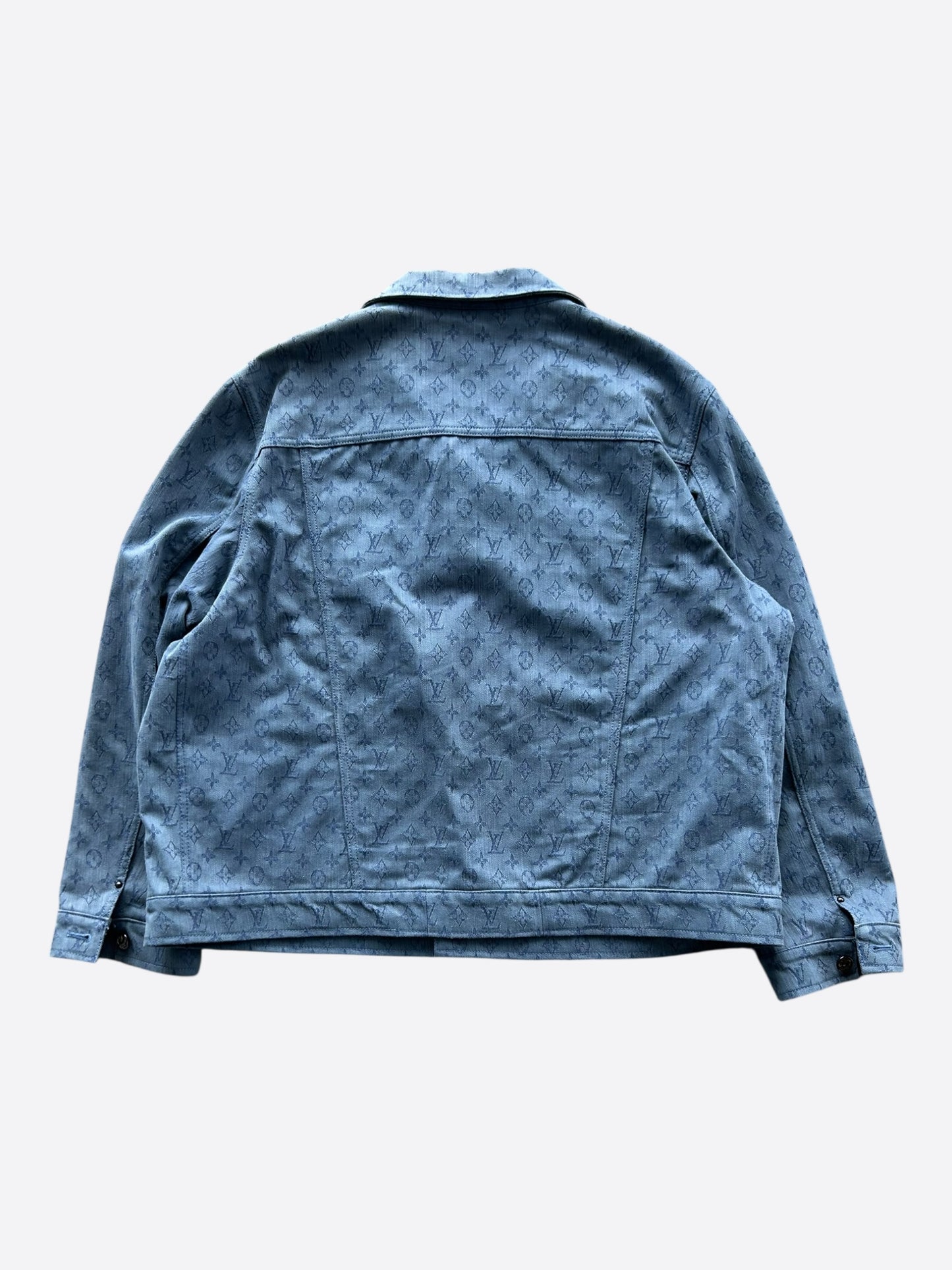 Louis Vuitton Blue Monogram Denim Jacket