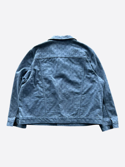 Louis Vuitton Blue Monogram Denim Jacket