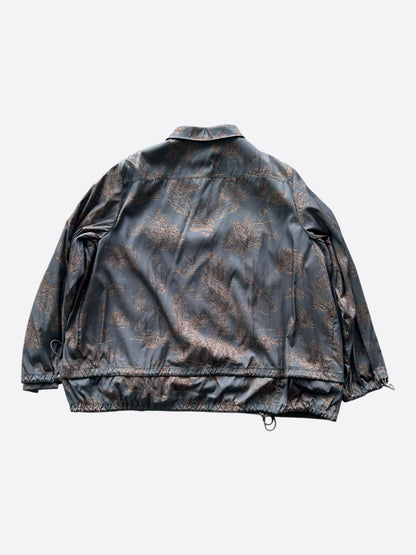 Dior Cactus Jack Dark Grey & Brown Desert Graphic Jacket