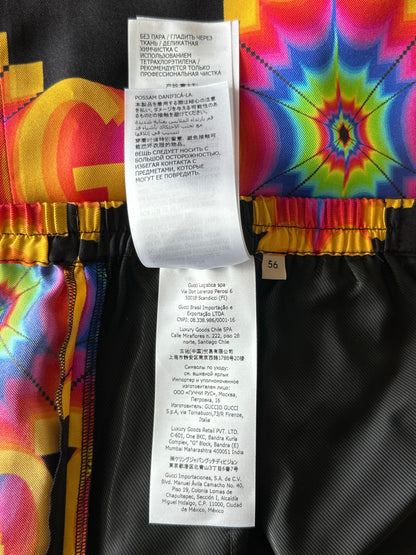 Gucci Black & Multicolor GG Kaleidoscope Shorts