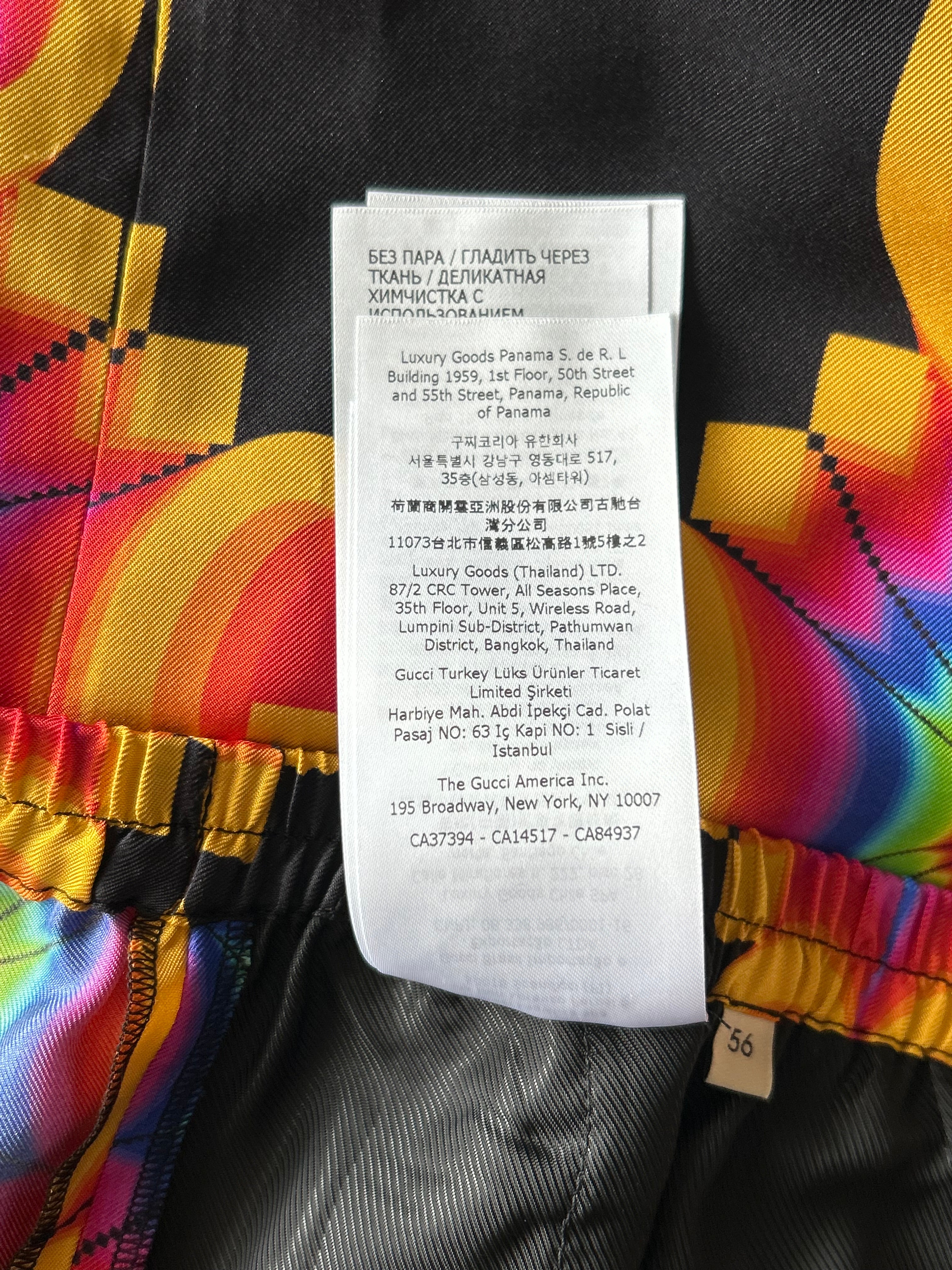 Gucci Black & Multicolor GG Kaleidoscope Shorts – Savonches